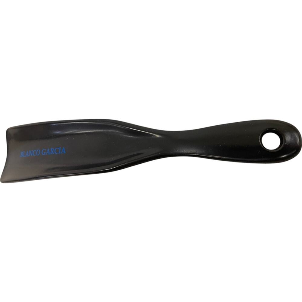 Blanco Garcia Old Fashioned Shoemakers BlackShoe Horn 7" Plastic Alkaplas USA